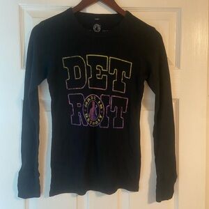 Women’s Made In Detroit Waffle Long Sleeve Shirt Size Small